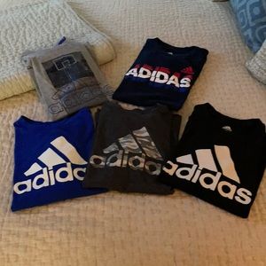 Boys Adidas t-shirts